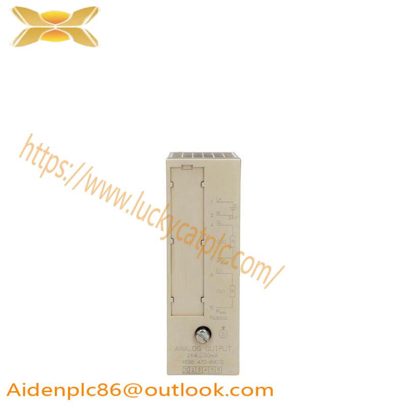 SIEMENS 6ES5470-8MC12 Analog Output Module
