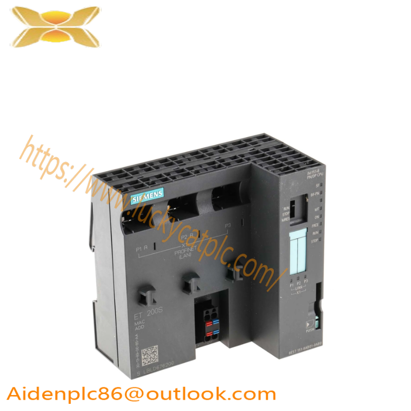 SIEMENS 6ES7151-8AB01-0AB0 ET 200S, IM151-8 PN/DP CPU