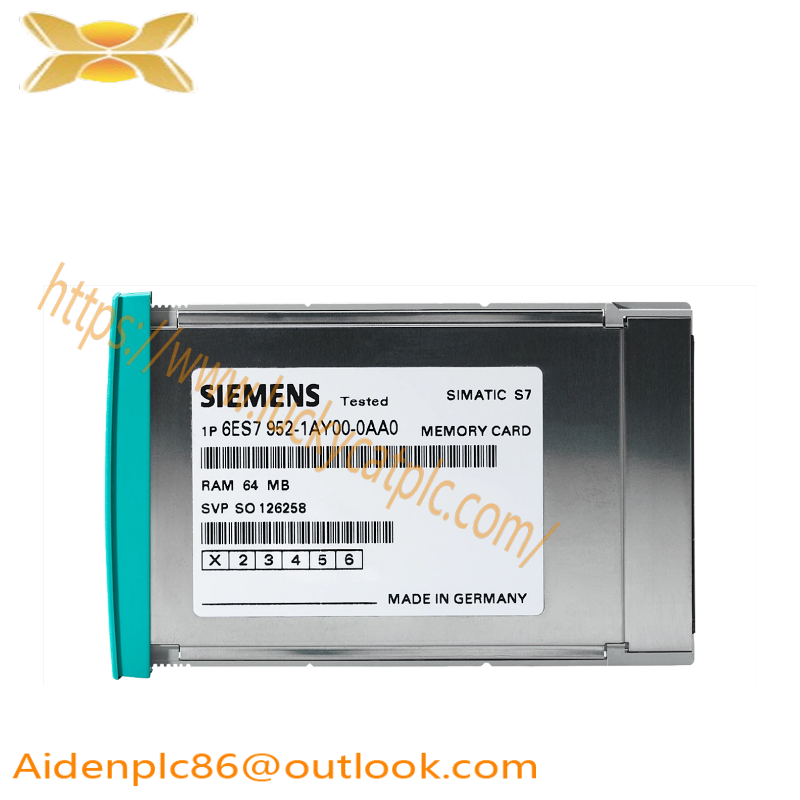 SIEMENS 6ES7 952-1AL00-0AA0 SIMATIC S7, RAM MEMORY CARD
