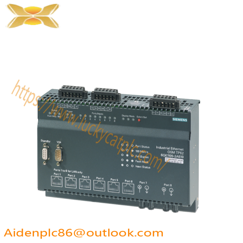 SIEMENS 6GK1 105-2AB10 digital inputs redundant