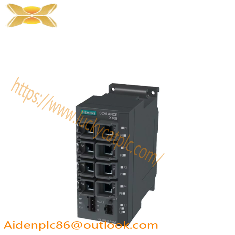 SIEMENS 6GK5108-0BA00-2AA3 SCALANCE X108