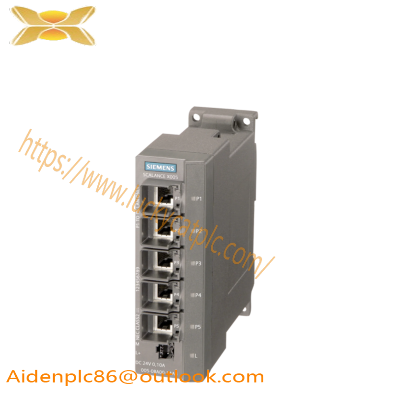 SIEMENS 6GK5 005-0BA00-1AA3 SCALANCE X005