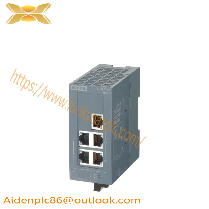 SIEMENS 6GK5 005-0BA00-1AB2 SCALANCE XB005