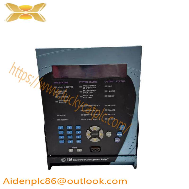 GE 745-W2-P5-G5-HI-A-L-R-E-H Transformer Management Relay