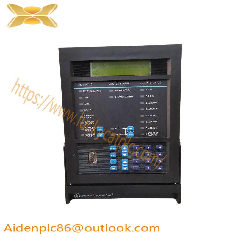 GE 750-P5-G5-D5-HI-A20-R-E-H FEEDER MANAGEMENT RELAY