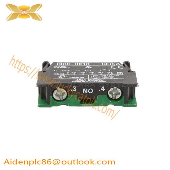 800E-3X10 Contact Block
