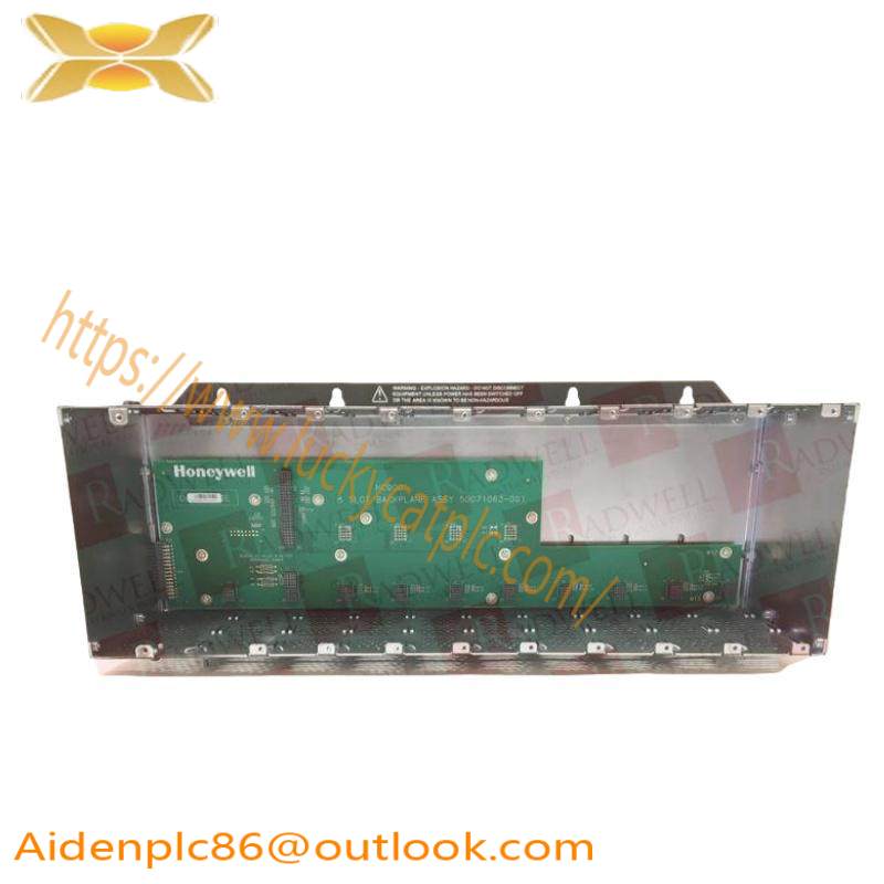 HONEYWELL 900R08R-0200 I/O Rack, 8 Slot, Red. Power (Assbly)