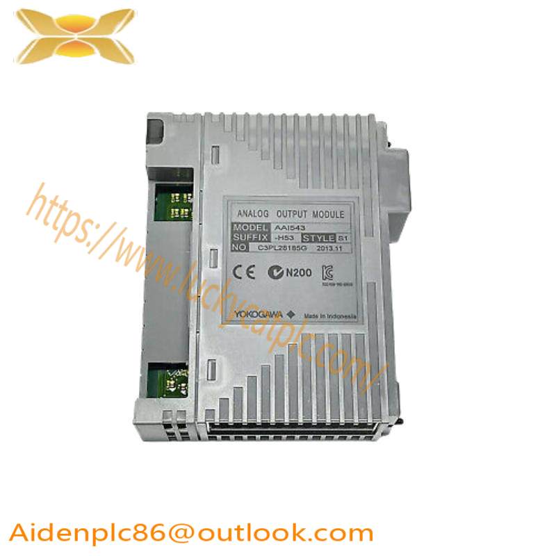 YOKOGAWA AAI543-H53 S1 ANALOG INPUT MODULE