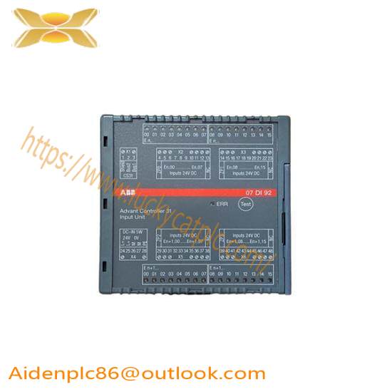 ABB 07DI92 WT92 GJR5252400R4101 Digital I/O module