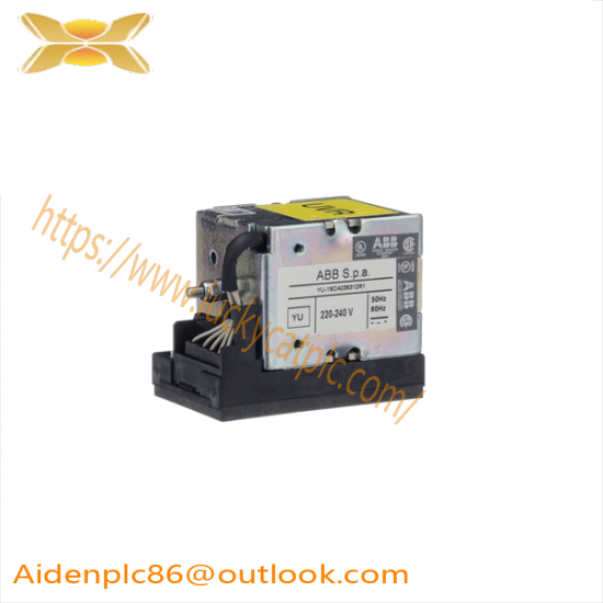 ABB 1SDA038312R1 UNDERVOLTAGE RELEASE SUPPLY VOLTAGE