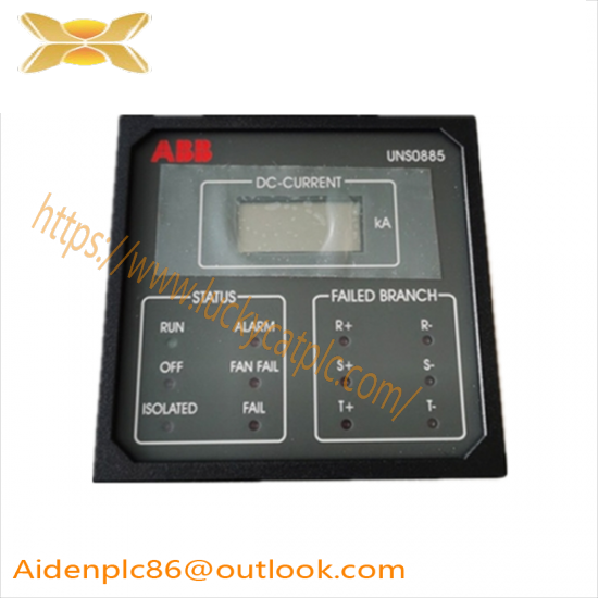 ABB 3BHB006943R0001 UNS0885A-Z,V1 converter display