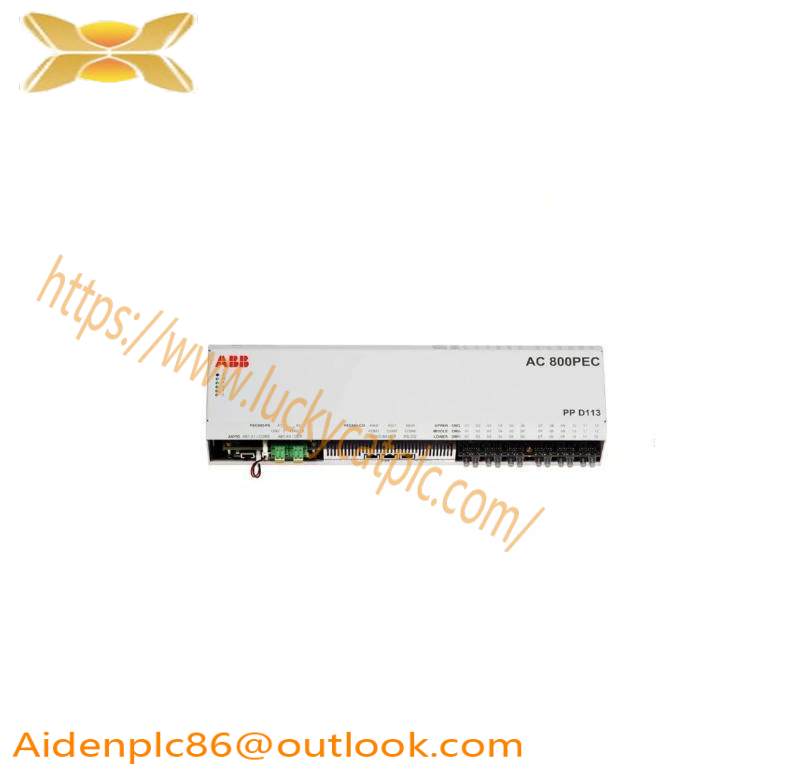 ABB 3BHE023784R2530 PP D113 B01-25-111000 controller