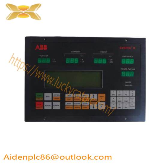ABB 3DDE300410 CMA 130 Display Front Panel