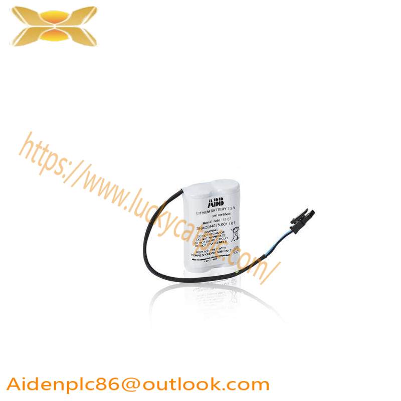 ABB 3HAC044075-001 SMB Battery for ABB Robot CPU