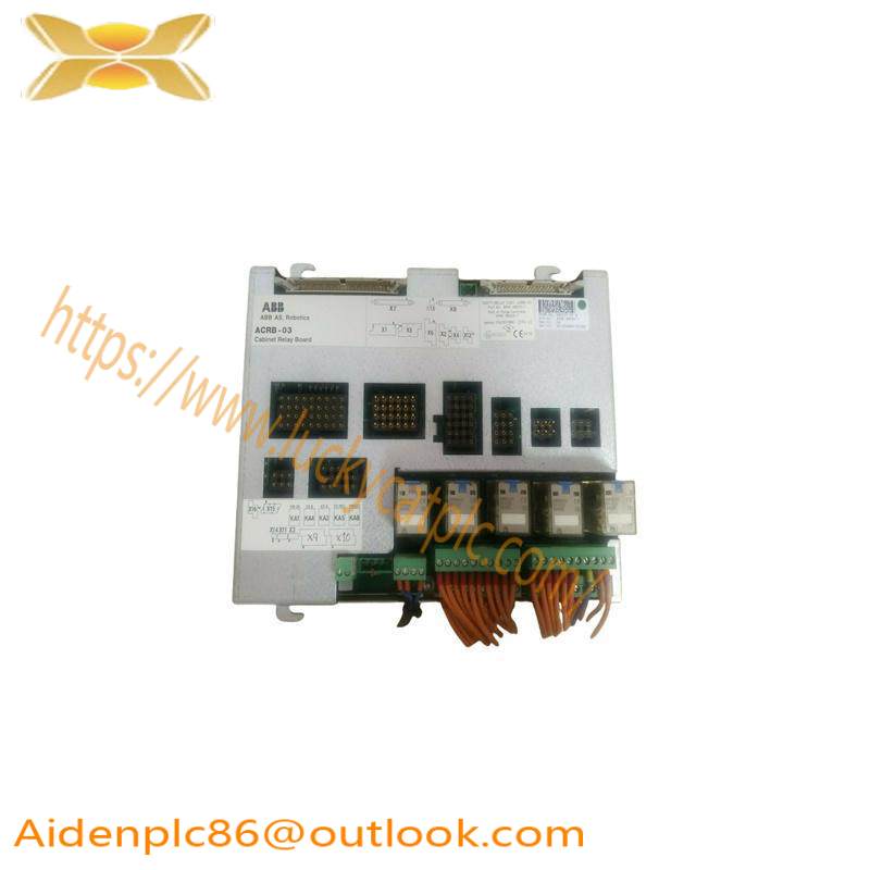 ABB ACRB-03 3HNE08250-1 3HNE06225-1 Safety Cabinet Relay Board