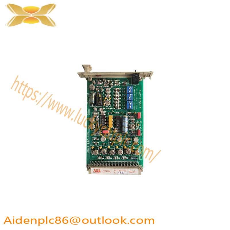 ABB CMA35 GVT3605799 Short Circuit Card