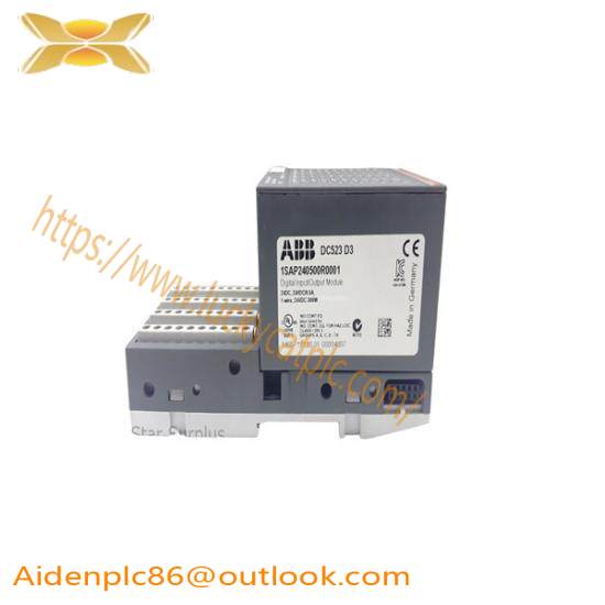 ABB DC523 D3 1SAP240500R0001 DIGITAL INPUT OUPUT MODULE
