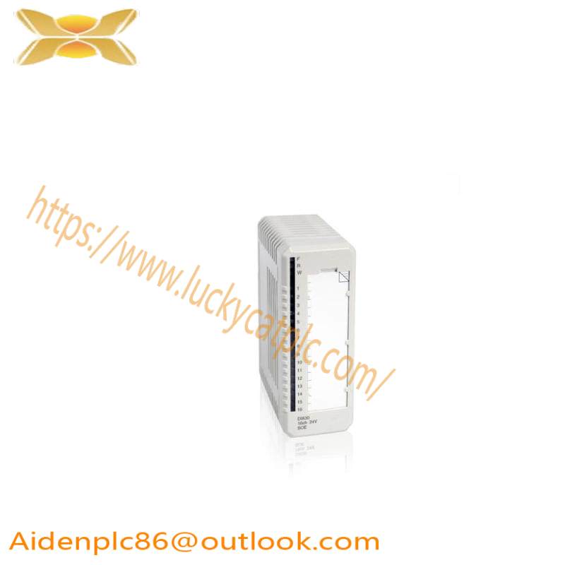ABB DI830 3BSE013210R1 DI830 Digital Input 24V SOE 16 ch