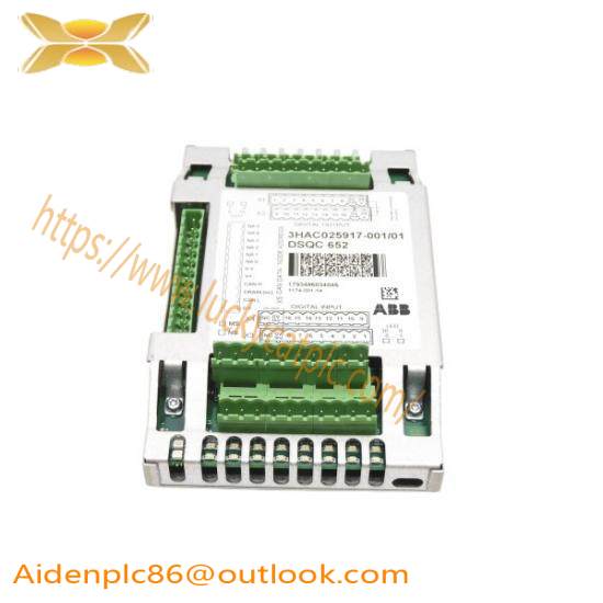 ABB DSQC652 3HAC025917-001/01 I/O Unit