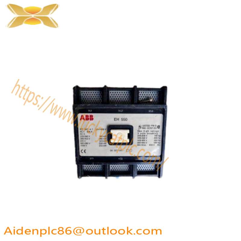 ABB EH550G 3P CONT.110VDC W/RECT.120V