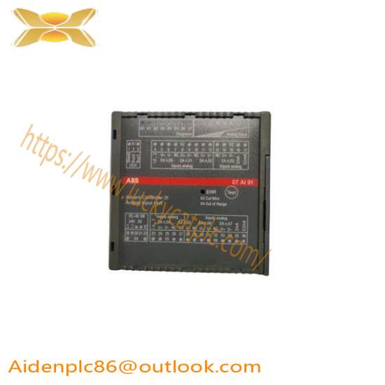 ABB GJR5251600R0202 07AI91 Analog I/O module