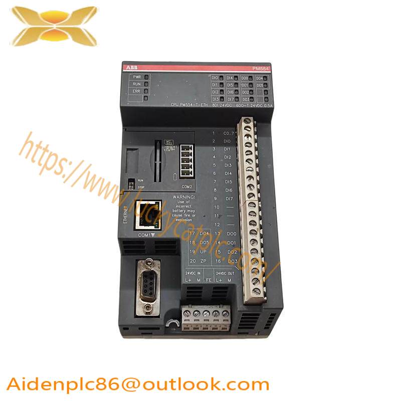 ABB PM554-T-ETH A0 PLC Automation CPU
