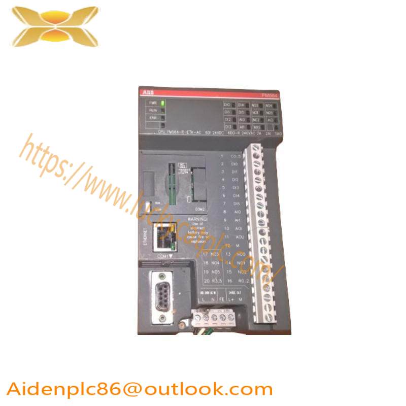ABB PM564-R-ETH A0 PLC Central Processing Unit