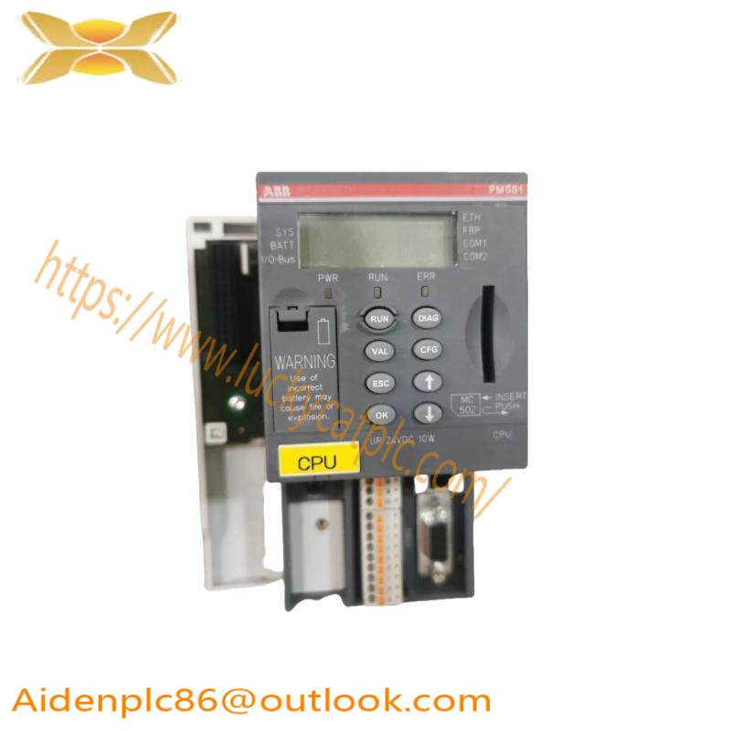 ABB PM581 PLC module