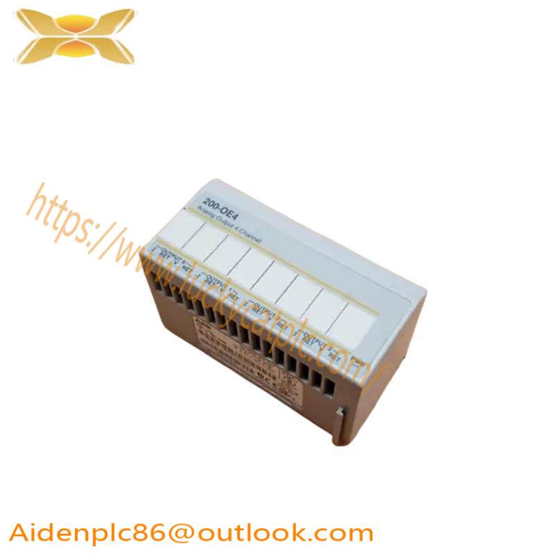 ABB S200-OE4 S200OE4 Analog Output Module