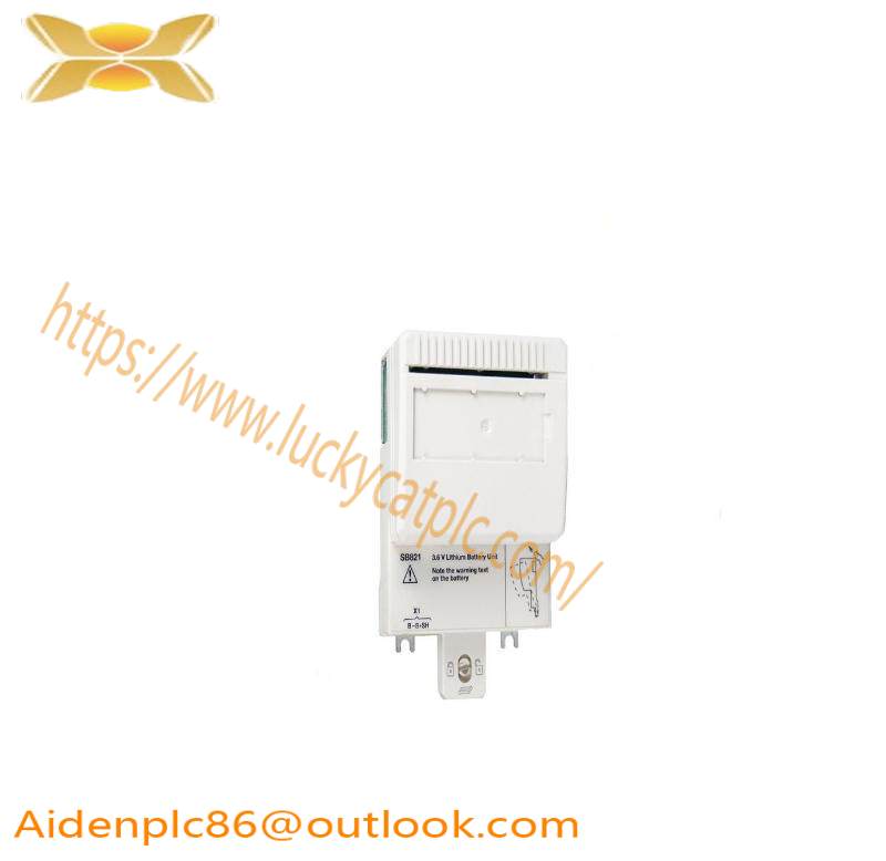 ABB SB821 3.6 V Lithium Battery Unit