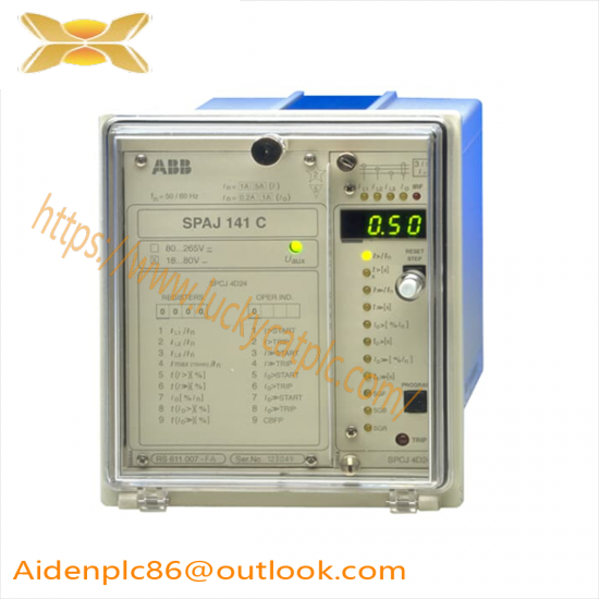 ABB SPAJ 141C RS611007-AA Earth-fault relay
