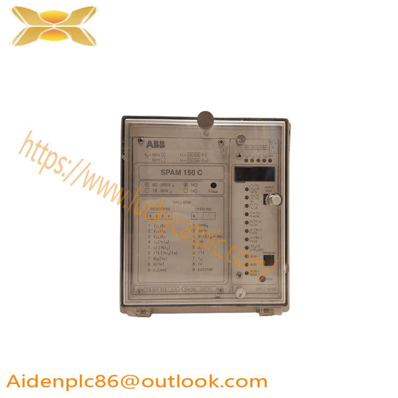 ABB SPAM-150C MOTOR PROTECTION RELAY