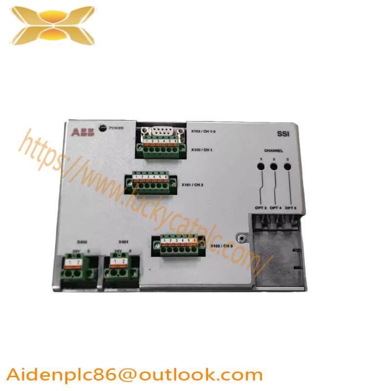 ABB XF D213 A 3BHE028122R0001 SSI Speed Sensor Interface