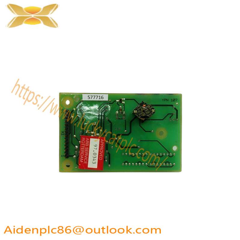 ABB YPN107A YT201001-DM Indication Unit Board