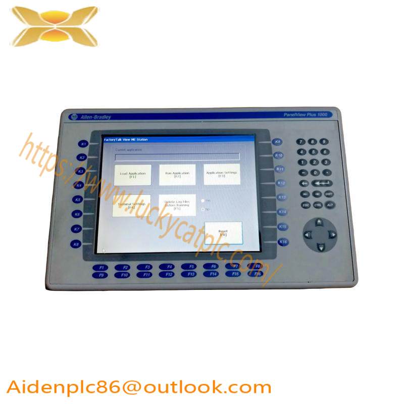 Allen Bradley 2711P-RDB10C/B Display module