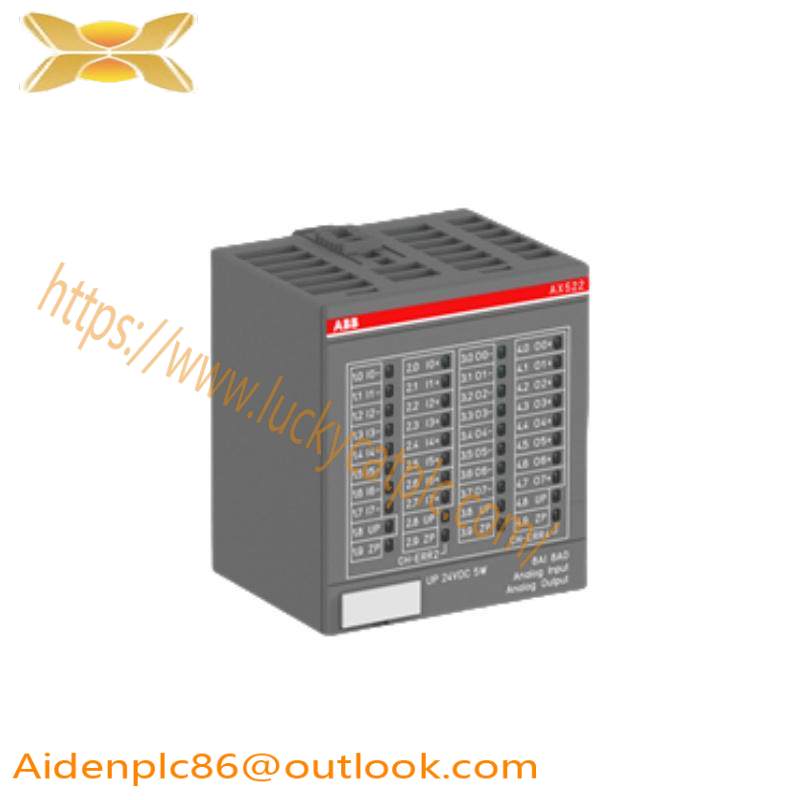 ABB AX522 8AI/8AO Power supply module