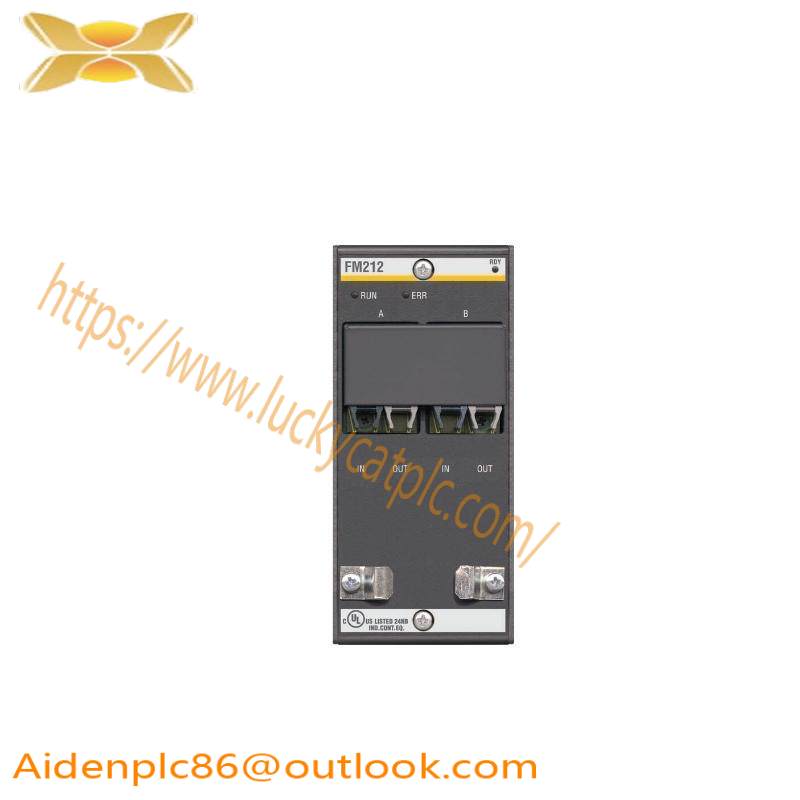 BACHMANN FM212 FASTBUS master module with 2 FO interfaces