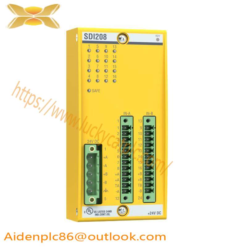 Bachmann SDI208 Safety Digital Input Module