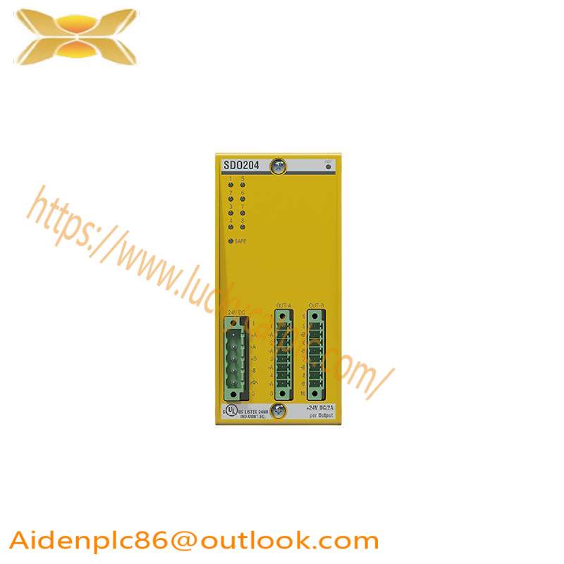 BACHMANN SDO204 Safety Digital Output Module