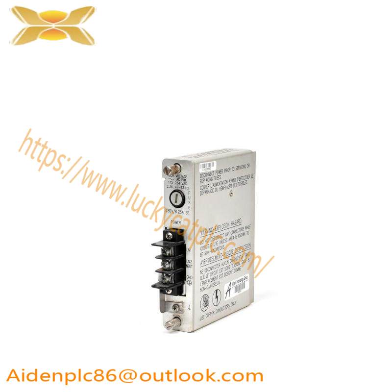 BENTLY NEVADA 125840-01 106M1081-01 High Voltage AC Power Input Module