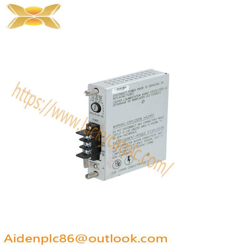 BENTLY NEVADA 125840-01 AC POWER INPUT MODULE