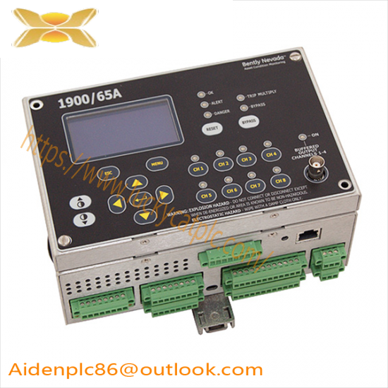 Bently Nevada 1900/65A 172323-01 General Purpose Equipment Monitor