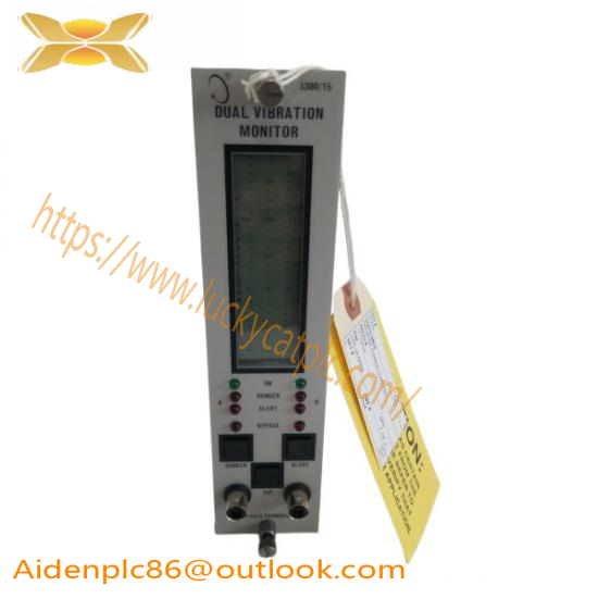 Bently Nevada 3300/15 Dual Vibration Monitor Module