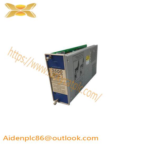 Bently Nevada 3500/15-01-03-01 Power Supply