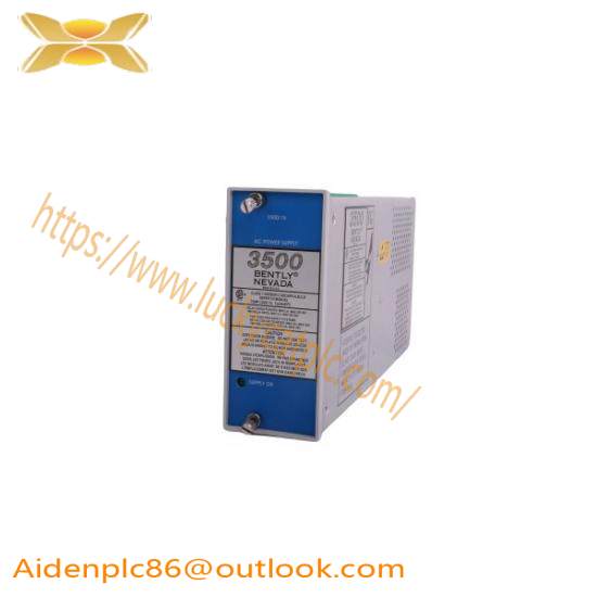 Bently Nevada 3500/15 129486-01  AC Power Supply Module