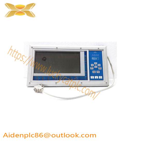 Bently Nevada 3500/93-06-01-02-00 System Display