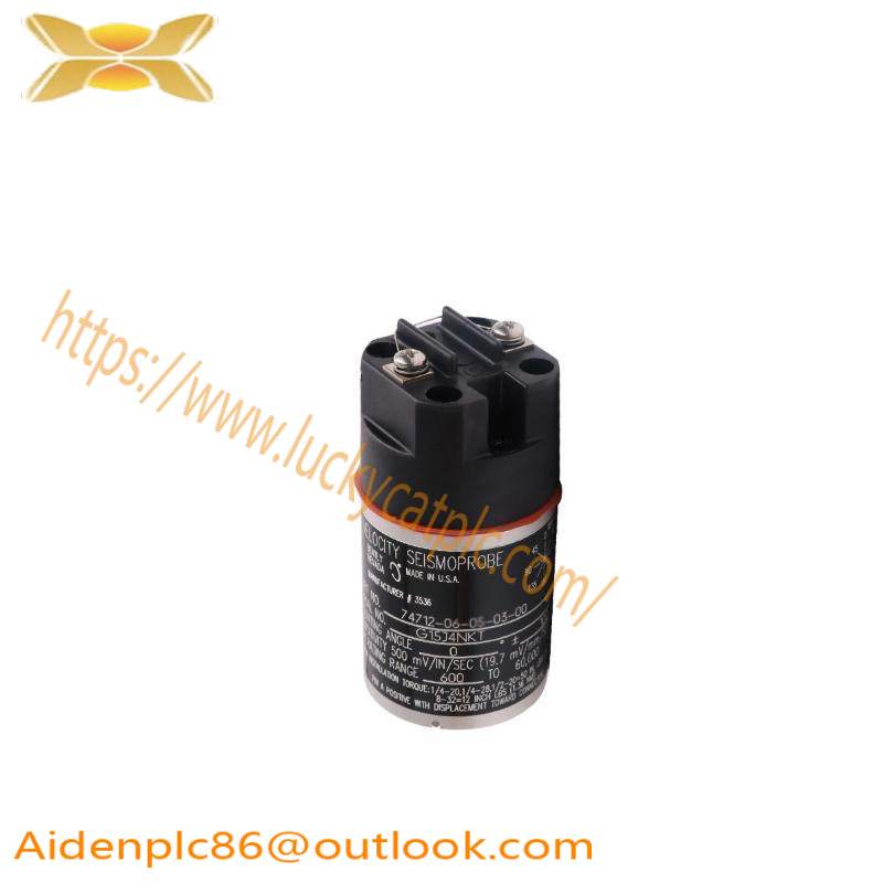 BENTLY NEVADA 74712-06-05-03-00 High Temperature Velocity Seismoprobe