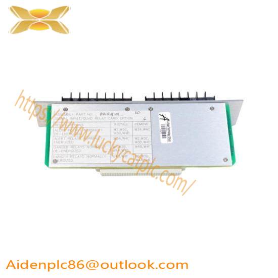 Bently Nevada  84152-01 ASSY83729-01  Xducer I/O & Record Terminals Assy