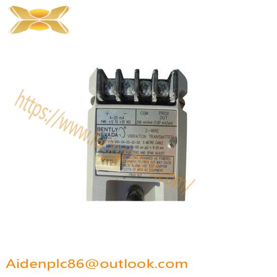Bently Nevada 990-04-50-02-00 VIBRATION TRANSMITTER AUTOMATION PARTS