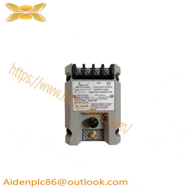 BENTLY NEVADA 990-10-XX-01-05 MOD:285169-01 Vibration Transmitter